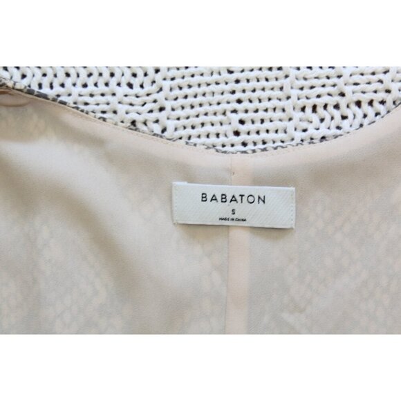 Aritzia Babaton Wallace Animal Print Wrap Mini Dress Size Small Short sleeve - Picture 11 of 12